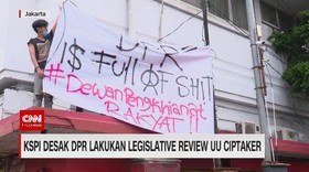VIDEO: KSPI Desak DPR Lakukan Legislative Review UU Ciptaker