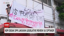 VIDEO: KSPI Desak DPR Lakukan Legislative Review UU Ciptaker
