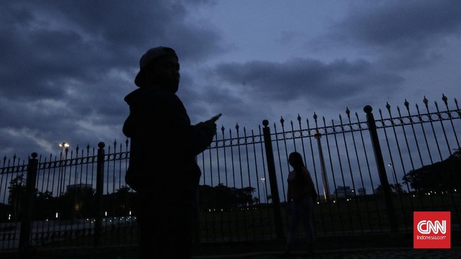 FOTO: Menikmati Solek Wajah Monas Senilai Rp50 Miliar