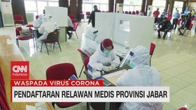 VIDEO: Pendaftaran Relawan Medis Provinsi Jabar