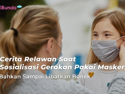 Cerita Relawan Sosialisasi Gerakan Pakai Masker, Bahkan Sampai Libatkan Bonek
