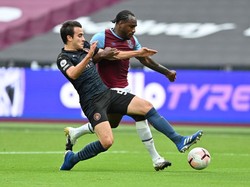 West Ham Unggul 1-0 dari Man City di Babak Pertama