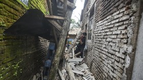 Puluhan Rumah di Cilincing Jakut Rusak Diterpa Angin Kencang