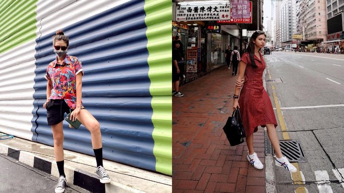 Gaya Fashion Casual dan Chic ala Yuki Kato