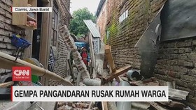 VIDEO: Gempa Pangandaran Rusak Rumah Warga