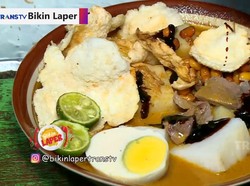 Bikin Laper! Kepincut Enaknya Lontong dan Mie Kari Legendaris