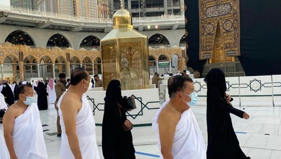 JK dan Syafruddin umrah (Foto: dok Instagram Syafruddin)