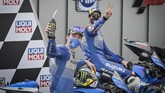 FOTO: Morbidelli Tak Tersentuh di MotoGP Teruel Franco Morbidelli tidak tersentuh dan menang mudah di MotoGP Teruel 2020 usai mengalahkan duo Suzuki Alex Rins dan Joan Mir.