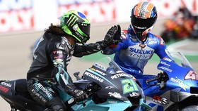FOTO: Morbidelli Tak Tersentuh di MotoGP Teruel