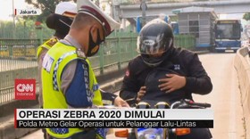 VIDEO: Polda Metro Gelar Operasi Zebra 2020 Mulai Hari Ini