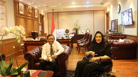 Mahfud dan Rachmawati Bertemu di Kemenko Polhukam Bahas Demo