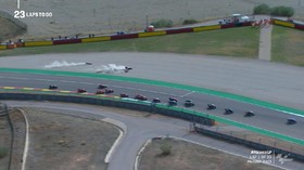 VIDEO: Binder Tabrak Miller dari Belakang di MotoGP Teruel