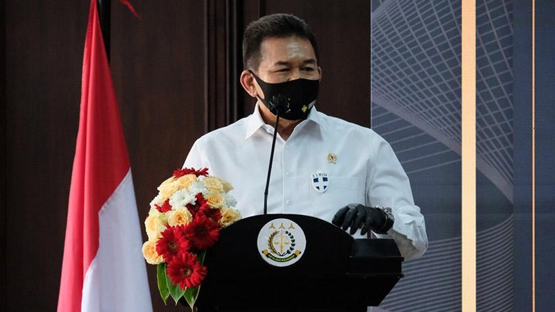 Kejaksaan Agung RI memberikan pemaparan mengenai capaian kinerja yang dilakukan sepanjang 2020 pemerintahan Jokowi-Ma'ruf.