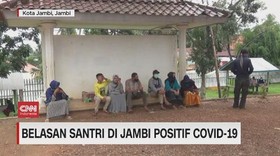 VIDEO: Belasan Santri di Jambi Positif Covid-19