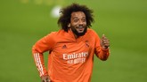 FOTO: Real Madrid Berburu Kemenangan Pertama Real Madrid melakukan persiapan terakhir jelang melawan Borussia Monchengladbach dalam perburuan kemenangan pertama di Liga Champions.