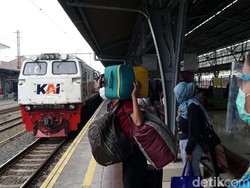 Perbaikan Rel Selesai, KA dari Senen dan Gambir Beroperasi Lagi