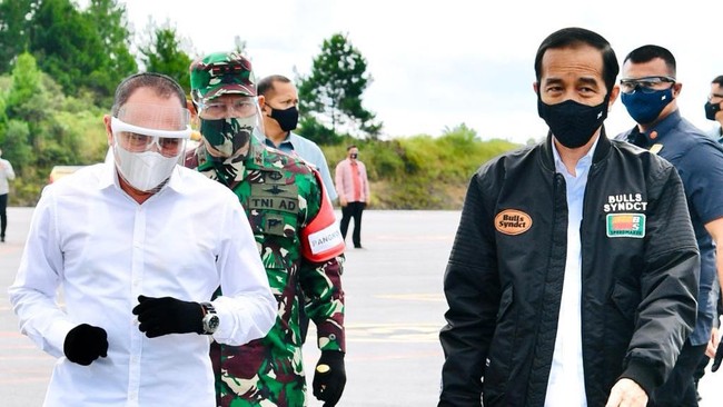 Presiden Jokowi menyebut tingkat keterisian rumah sakit (BOR) di Sumut jadi yang tertinggi.