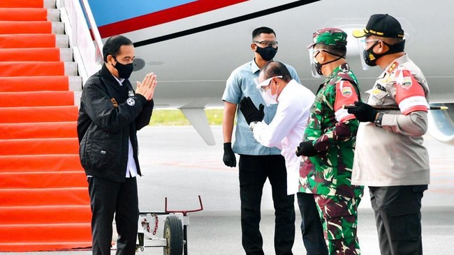 Presiden Joko Widodo akan bertolak menuju Kaliman Selatan untuk memantau langsung penanganan banjir, terutama soal distribusi bantuan.