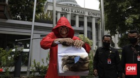 UU Pemilu dan Ciptaker Paling Banyak Digugat di MK Sepanjang 2021