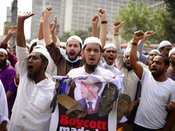 Umat Muslim di Pakistan hingga Palestina Demo Kecam Presiden Macron
