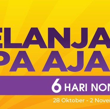 Pekan Gajian Tiba, Belanja di Transmart Semuanya Diskon!