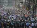 Puluhan Ribu Massa Protes Anti-Prancis di Bangladesh