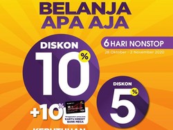 Semuanya Diskon, Habiskan Waktu Libur Panjang dengan Belanja di Transmart