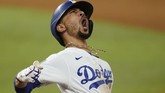 FOTO: Dodgers Juara World Series Los Angeles Dodgers berhasil menjadi juara MLB World Series setelah Tampa Bay Rays. Berikut foto-foto pilihan laga tersebut.