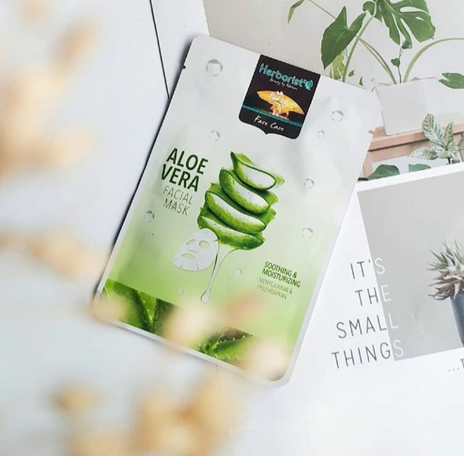 Hilangkan Bruntusan dengan 4 Sheet Mask Aloe Vera di Bawah