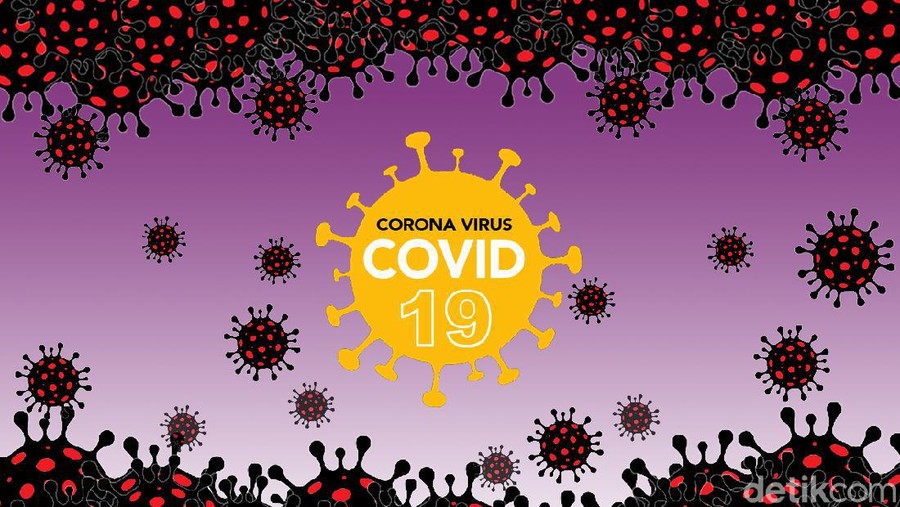 Ilustrasi Virus Corona, Covid 19 Poster