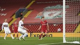 FOTO: Liverpool Perkasa Atas Midtjylland Liverpool meraih kemenangan 2-0 atas FC Midtjylland dalam lanjutan Liga Champions, Grup D.