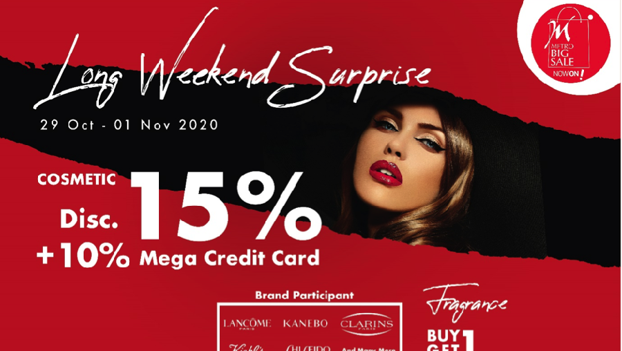 Long Weekend Special Big Sale Metro Department Store