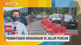 VIDEO: Pembatasan Kendaraan di Jalur Puncak