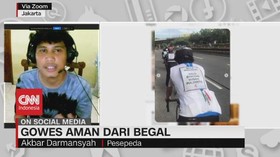 VIDEO: Gowes Aman Dari Begal