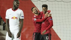 FOTO: Man United Pesta 5 Gol ke Gawang Leipzig
