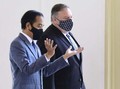 Jokowi Sambut Pompeo, Menlu Retno Ingin AS jadi 'True Friend'