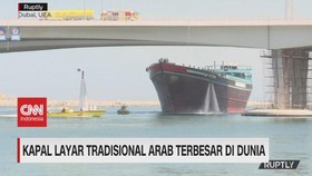 VIDEO: Kapal Layar Tradisional Arab Terbesar di Dunia