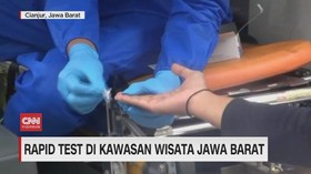 VIDEO: Rapid Test di Kawasan Wisata Jawa Barat