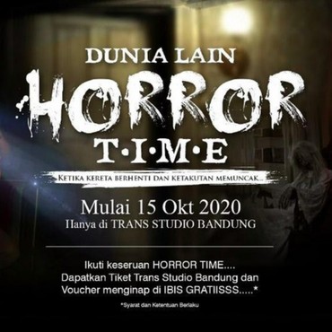 Rayakan Halloween, Trans Studio Bandung Hadirkan Wahana Dunia Lain