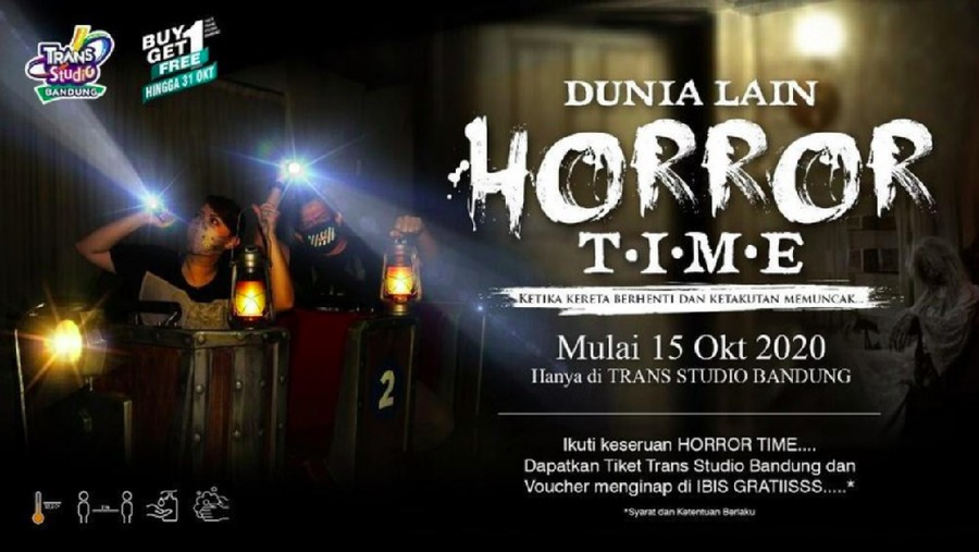 Rayakan Halloween, Trans Studio Bandung Hadirkan Wahana Dunia Lain
