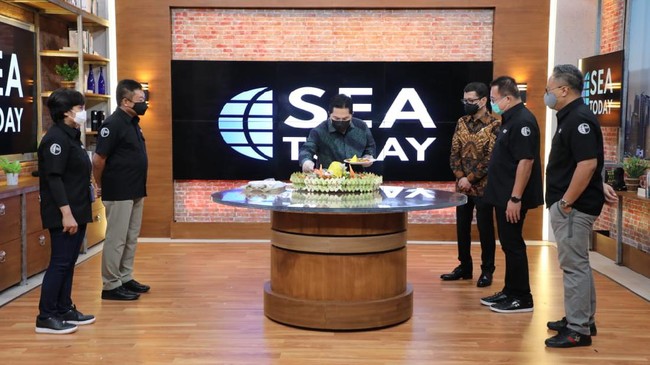 SEA Today merupakan kanal berita dengan sasaran audiens publik internasional yang dikelalo anak usaha Telkom, PT Metra Digital Media.