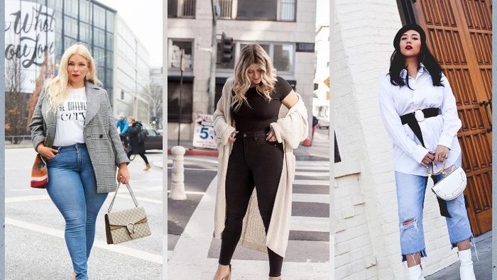 5 Gaya Pakai High-Waisted Jeans untuk Tubuh Curvy