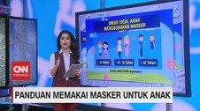 VIDEO: Panduan Memakai Masker Untuk Anak