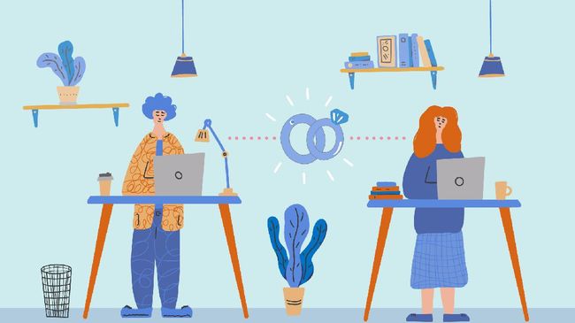 Banyak perusahaan melarang pernikahan dalam satu kantor. Alhasil, kondisi itu membuat banyak pasangan 'cinlok' harus rela resign dari kantor yang disayanginya.