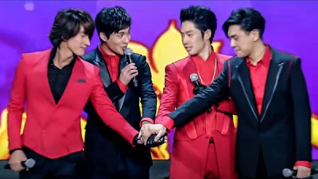F4, grup yang populer pada 2000-an berkat Meteor Garden, akan reuni dalam acara 1001 Night Festival pada malam ini, Jumat (30/10).