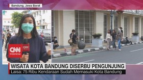 VIDEO: Wisata Kota Bandung Diserbu Pengunjung