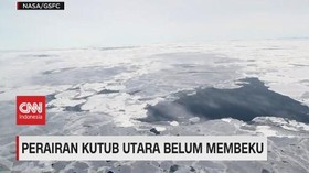 VIDEO: Perairan Kutub Utara Belum Membeku