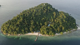 FOTO: Menjaga Berhala, Pulau Terluar NKRI di Selat Malaka