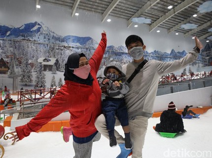 Trans Snow World Bintaro Buka dengan Protokol Kesehatan, Ada Promo Beli 2 Gratis 1