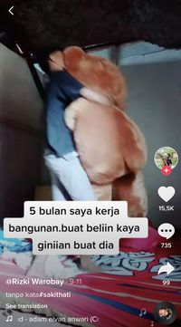 Viral Pria Jadi Kuli Buat Beli Boneka, Malah Berakhir Diselingkuhi Pacar